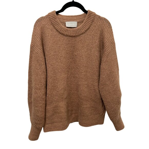 Everlane Cocoon Crew in Brown Sugar - Picture 1 of 4